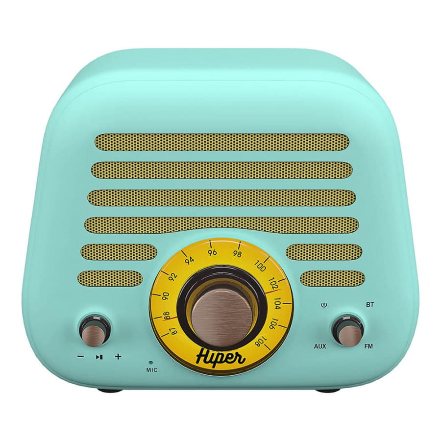 Колонка беспроводная RETRO L, цвет голубой , голубой-1