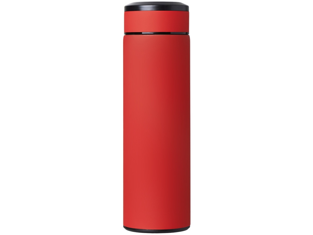 Вакуумный термос Vacuum Flask C1, soft touch, 420мл, красный-2