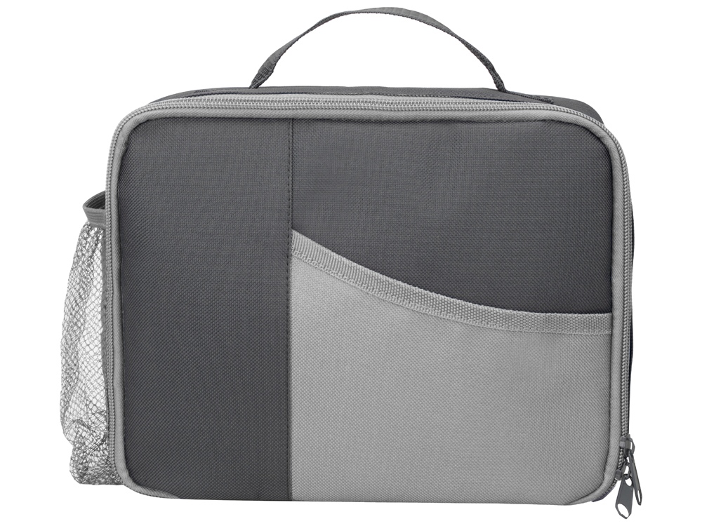Изотермическая сумка-холодильник Breeze для ланч-бокса, серый/серый-4