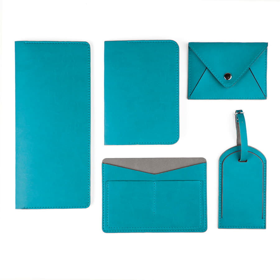 Багажная бирка  TINTED, коллекция  ITEMS, голубой-1