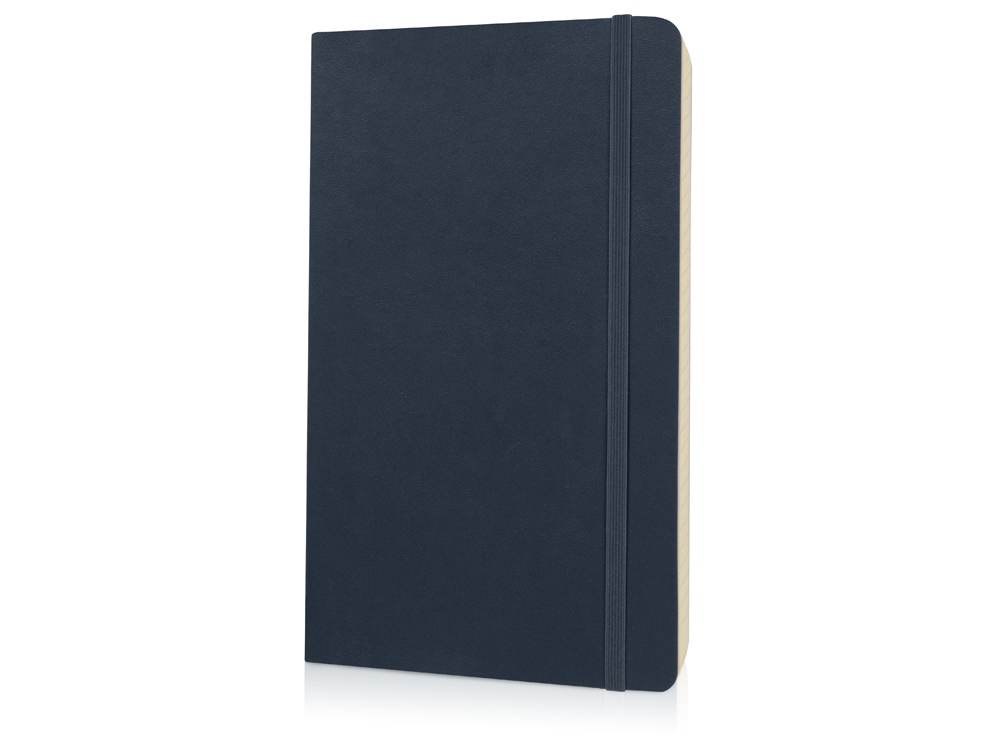 Записная книжка Moleskine Classic Soft (в линейку), Large (13х21см), сапфировый синий-0