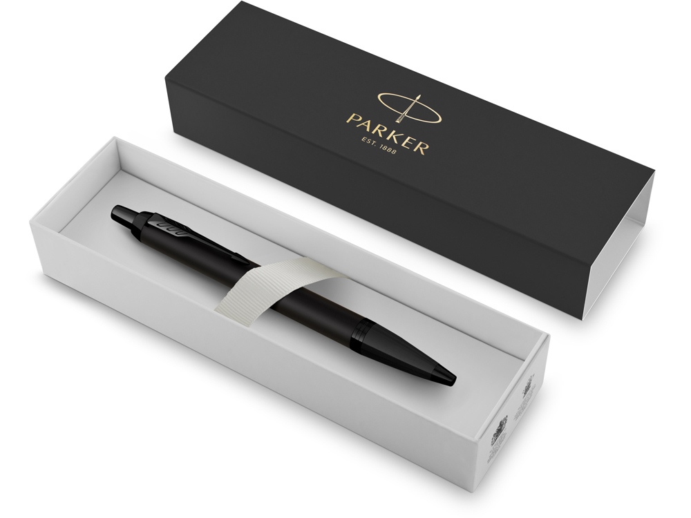 Шариковая ручка  Parker IM MBLK BT, черный-3