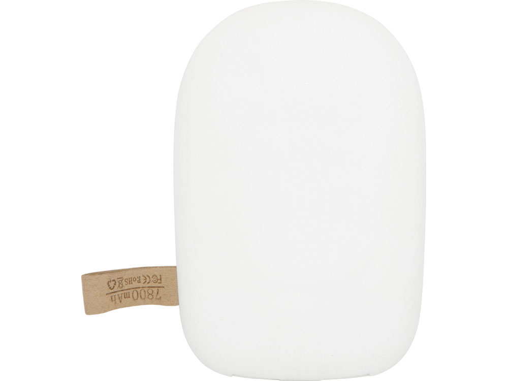 Внешний аккумулятор в форме камня Stone, 7800 mAh, белый-3