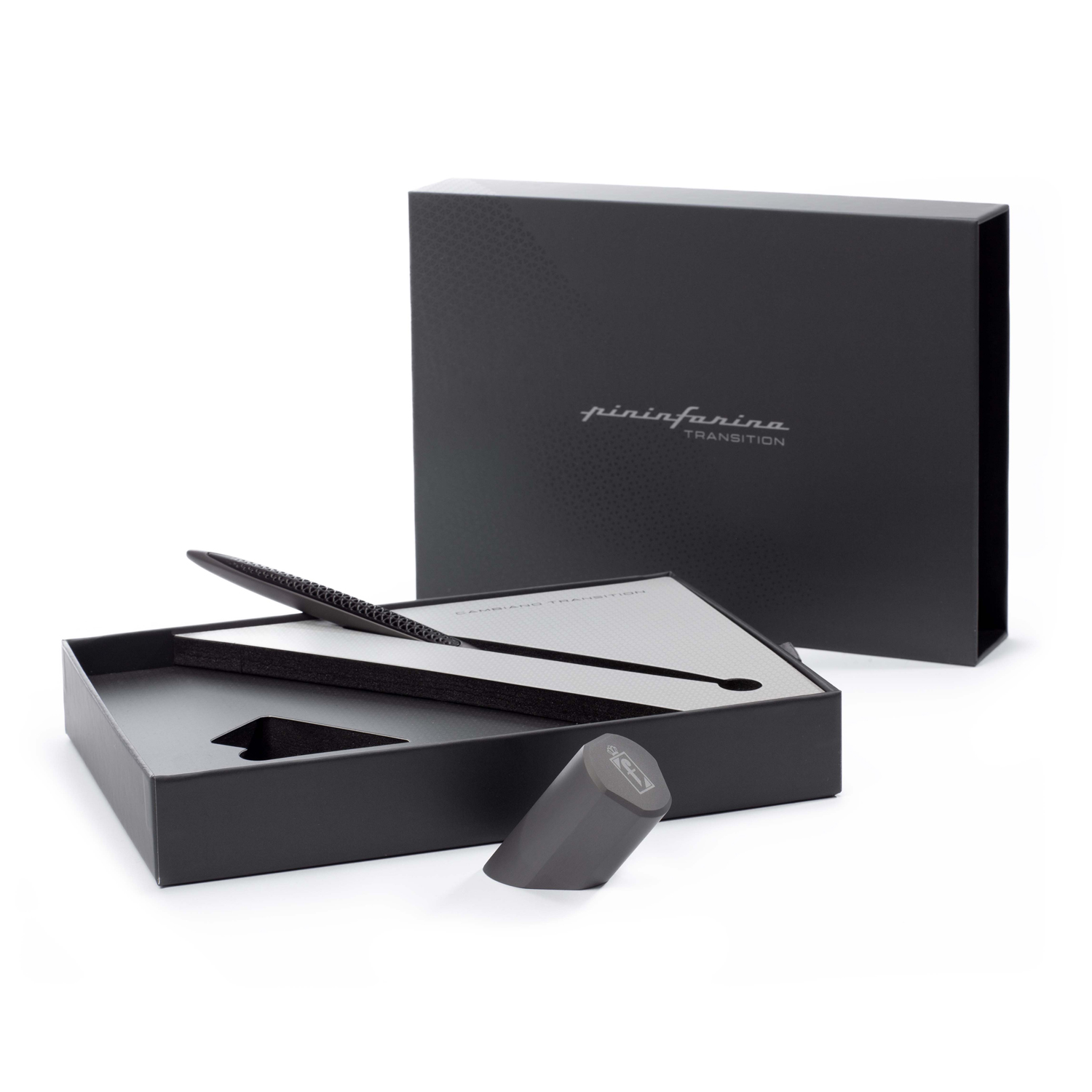 Вечная ручка Pininfarina Cambiano Transitions TITANIUM-1