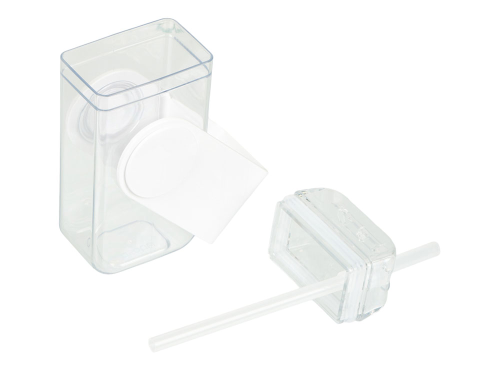 Бутылка для воды JUICY DRINK BOX, белый-4