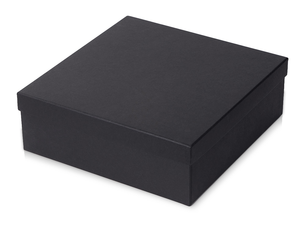Подарочный набор с блокнотом С1, металлической ручкой и кружкой, серый-5