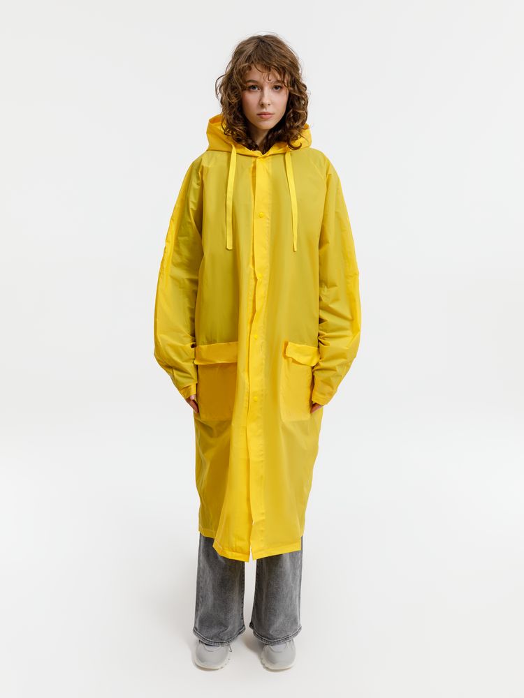 Дождевик RainDrop, желтый-7