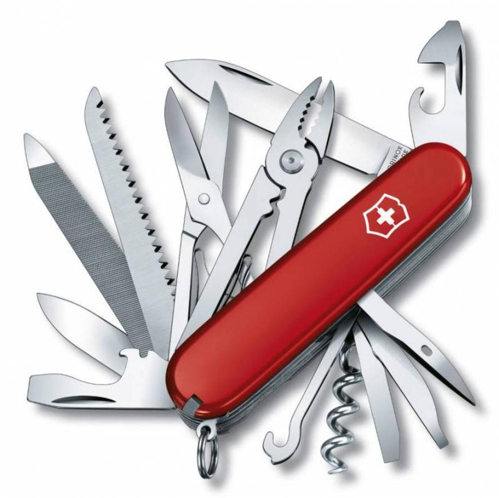 Офицерский нож Handyman 91, красный-0