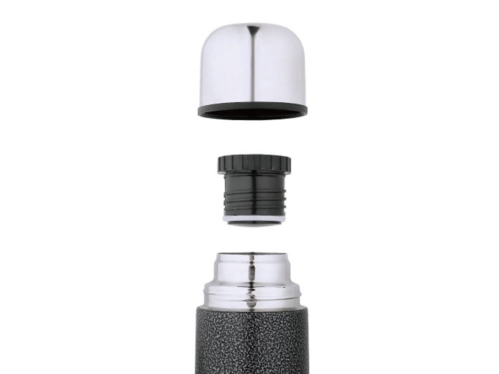 Термос из нерж. стали тм ThermoCafe HAMFK- 500, 0.5L, серый-2