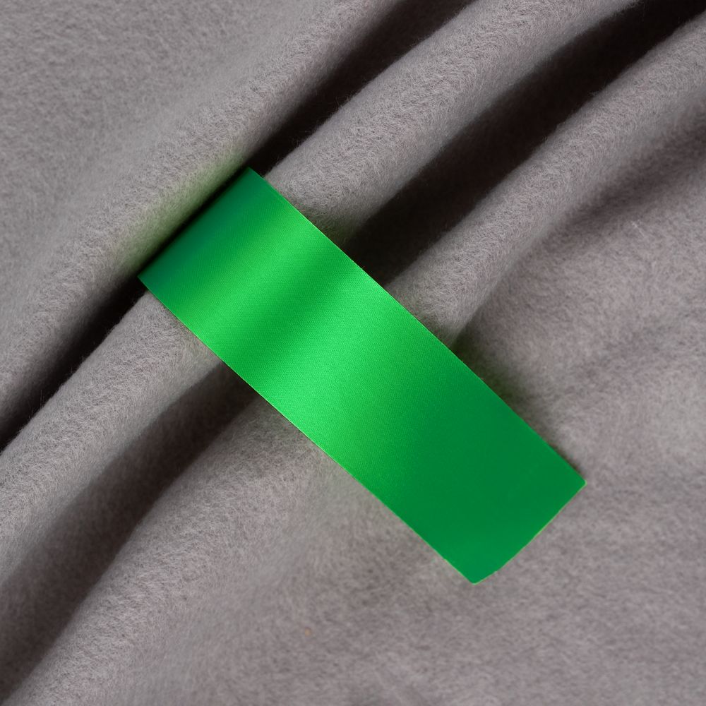 Лента сатиновая Satin 35 S, зеленая, 10 см-0