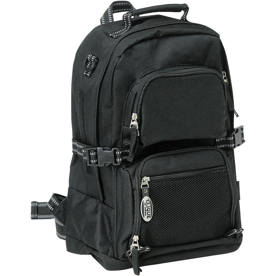 Рюкзак Basic Backpack, черный, 100% полиэстер, 600D, черный-0