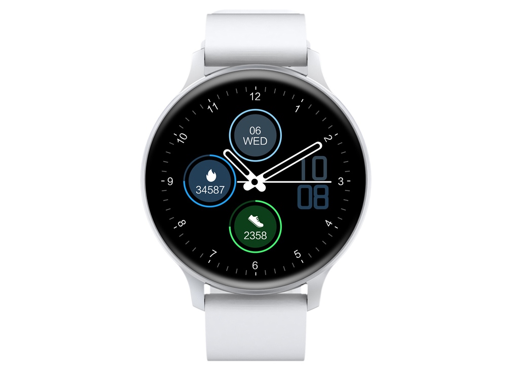 Смарт-часы Canyon SW-68  Badian, IP68, серебряный-1