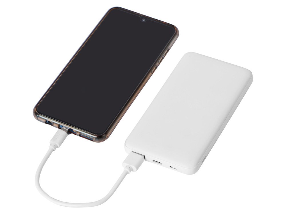 Внешний аккумулятор Reserve Pro, 10 000 mah, белый-1
