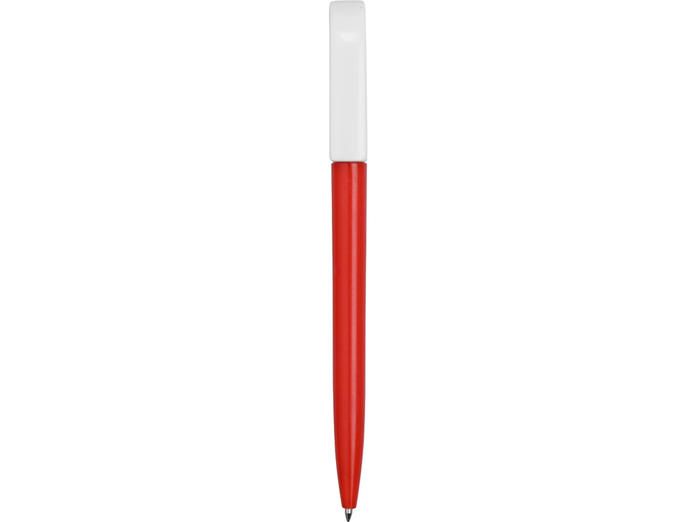 Ручка пластиковая шариковая Миллениум Color BRL, красный/белый-1
