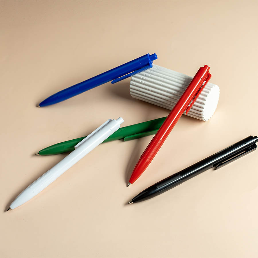 Ручка шариковая  SOFT CLICK, черный-3