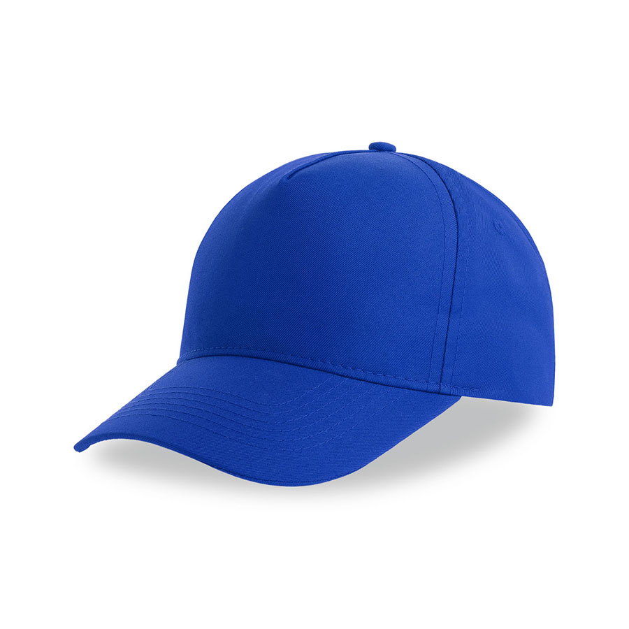 Бейсболка RECY FIVE, 5 клиньев, застежка-липучка, синий-0