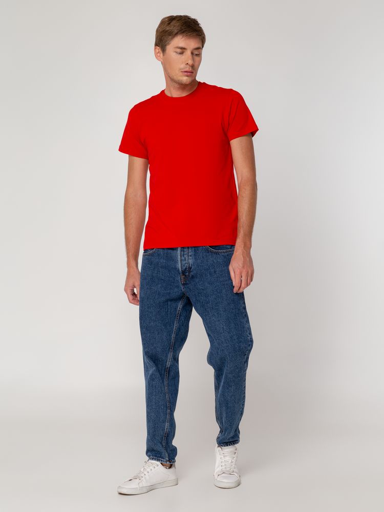 Футболка мужская T-bolka Stretch, красная-5