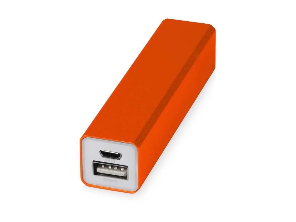 Портативное зарядное устройство Брадуэлл, 2200 mAh, оранжевый-0