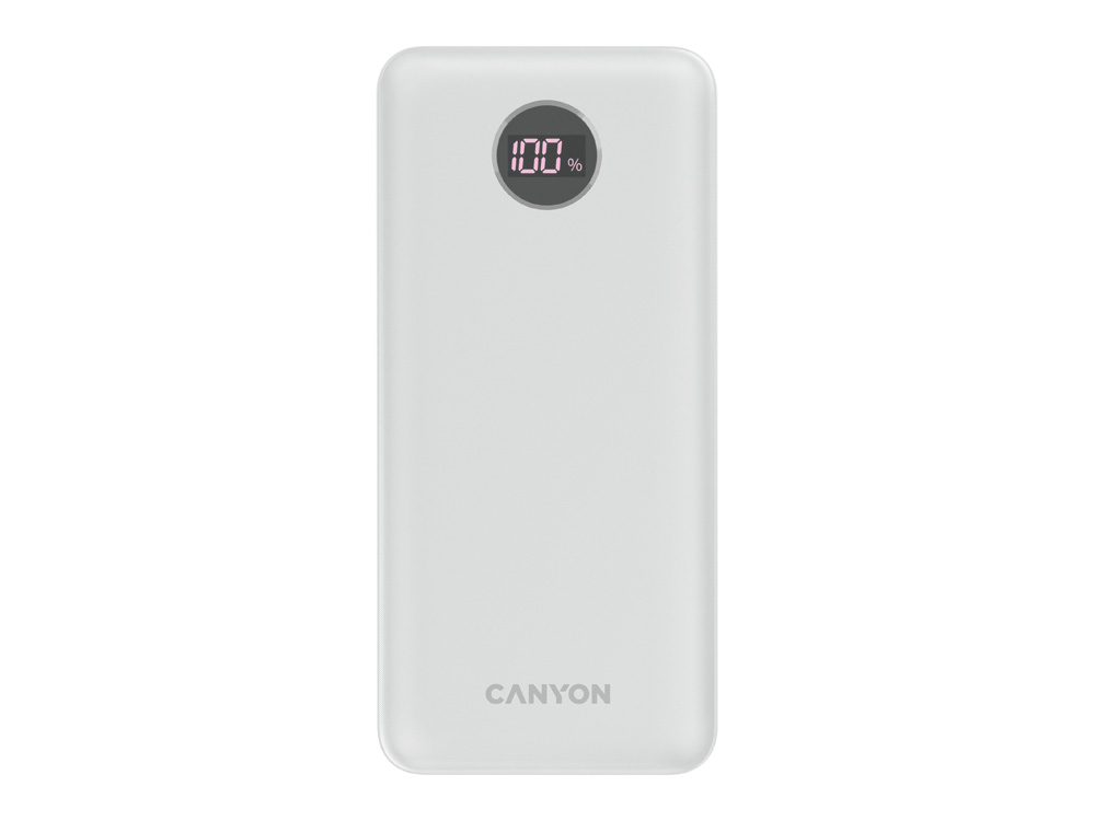 Портативный аккумулятор Canyon PB-2002 (CNE-CPB2002W), белый-1