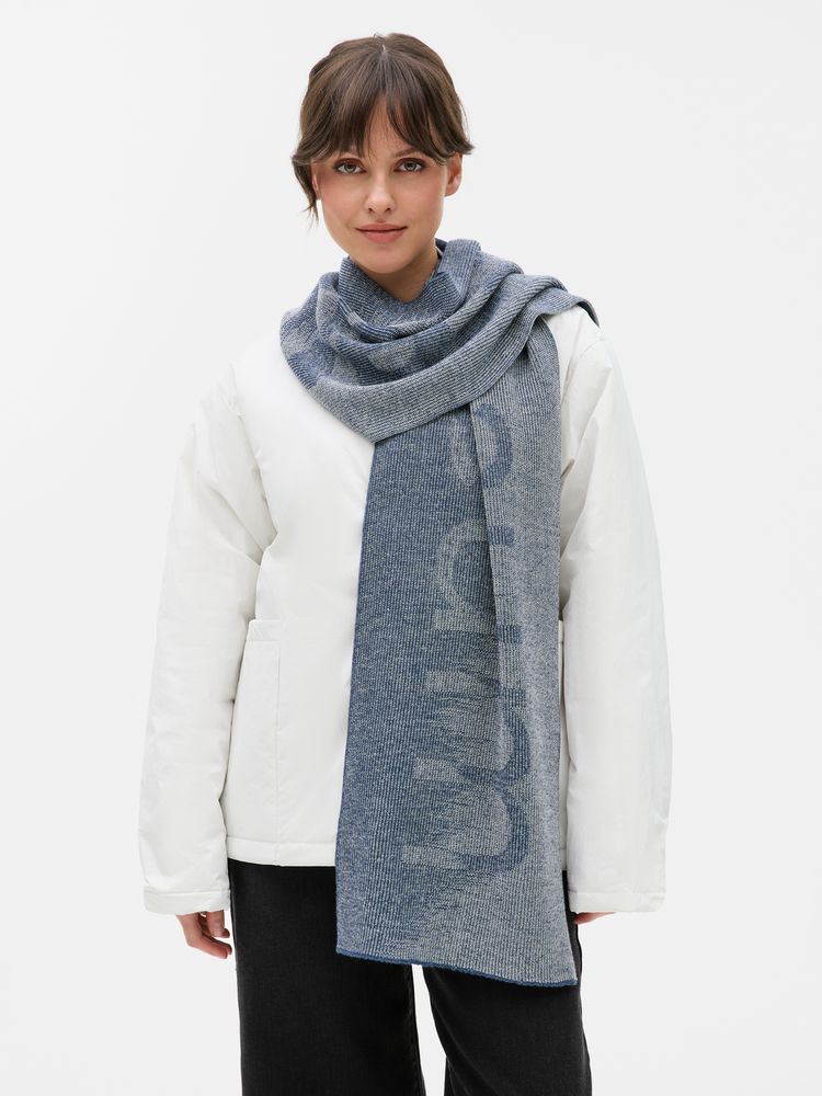Шарф Denim XXL на заказ, полушерсть-0