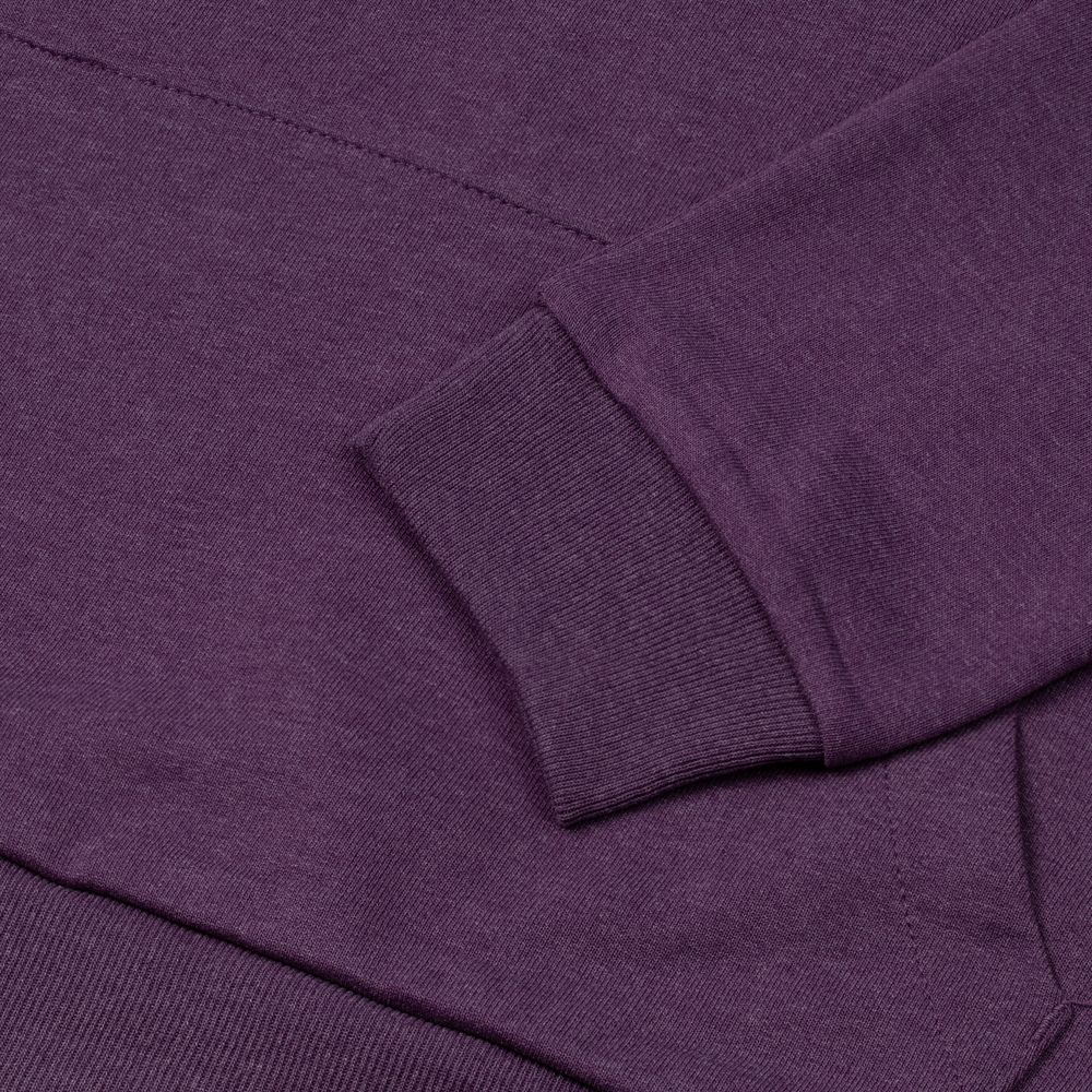 Толстовка с капюшоном унисекс Hoodie, фиолетовый меланж-4