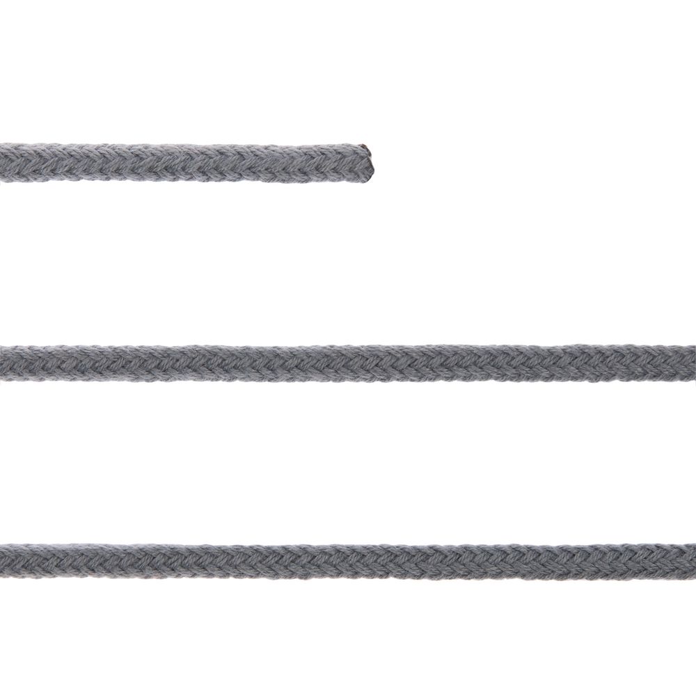 Круглый шнур Lasso XL, серый, 190 см-1