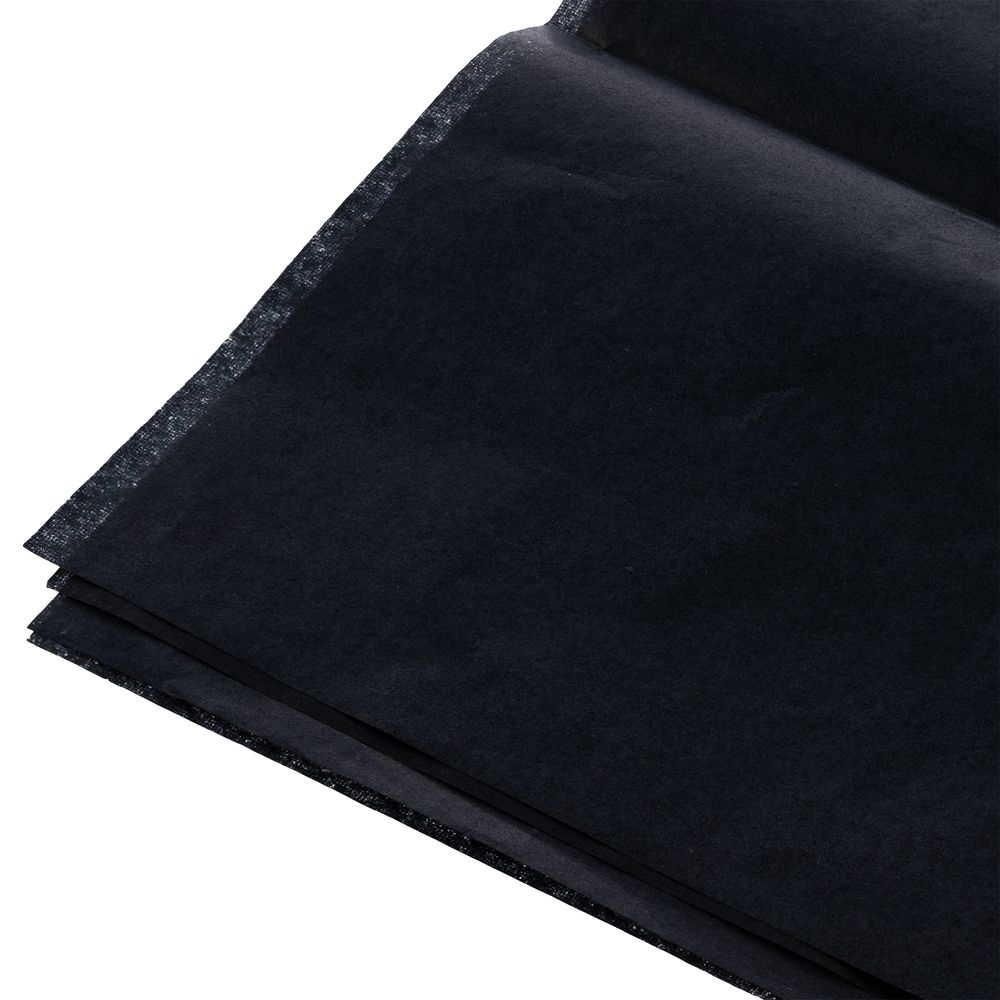 Декоративная упаковочная бумага Tissue, черная-2