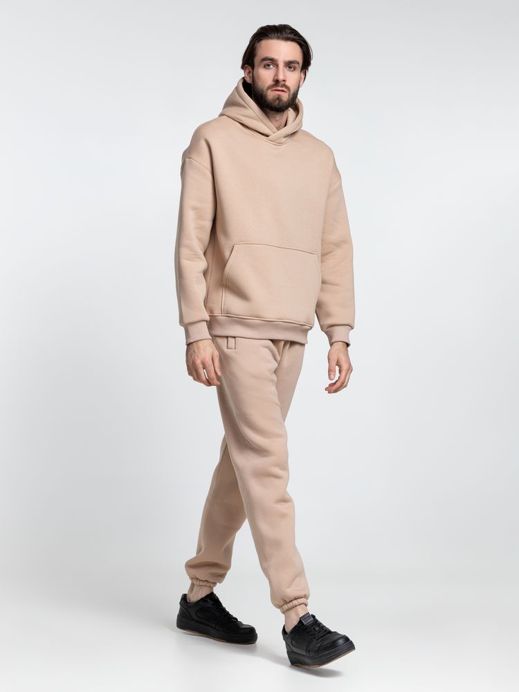 Худи Kulonga Oversize, бежевое-5