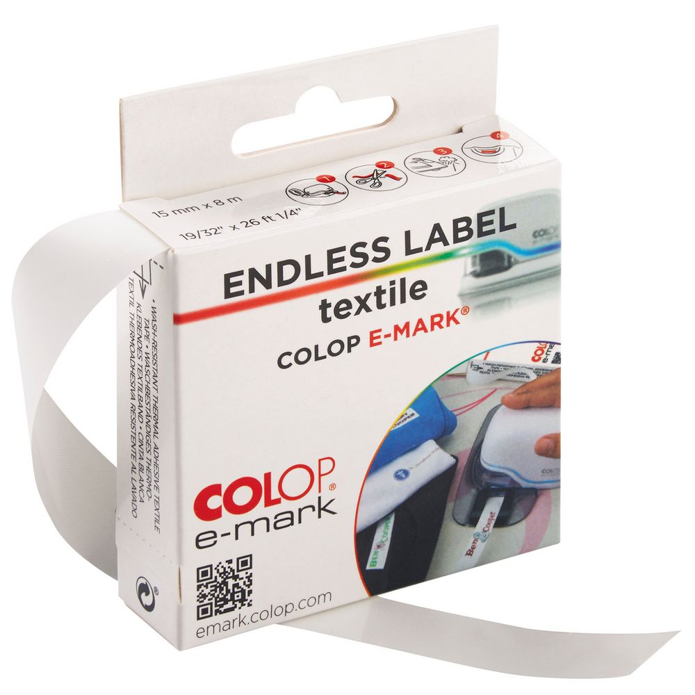 Термоклеевая лента Colop E-mark для текстиля-0