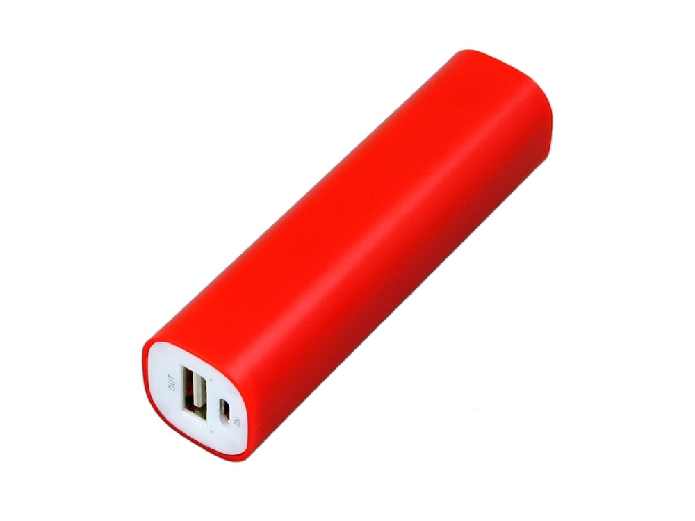 PB030 Универсальное зарядное устройство power bank  прямоугольной формы. 2200MAH. Красный-0