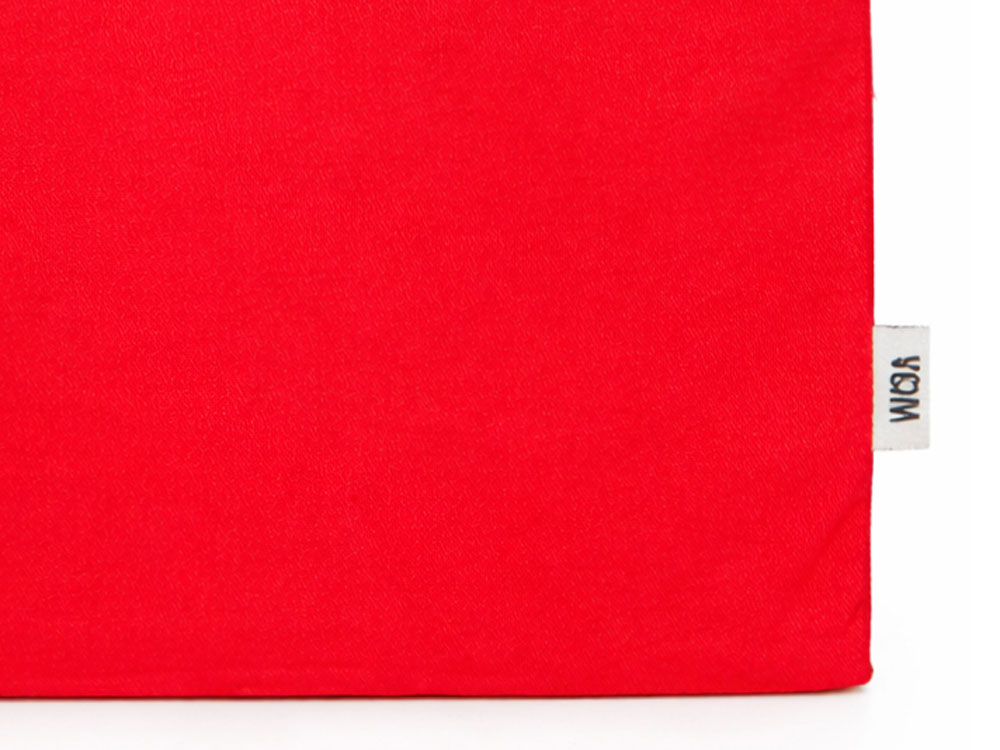 Сумка Кэррими 180 из хлопка, 180 г/м2, красный-4
