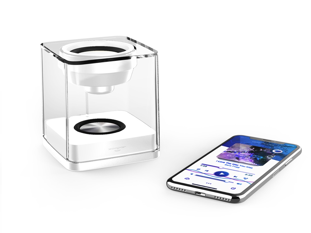 Портативная колонка Xoopar модель iLO Speaker STEREO 10 Вт, белый-13