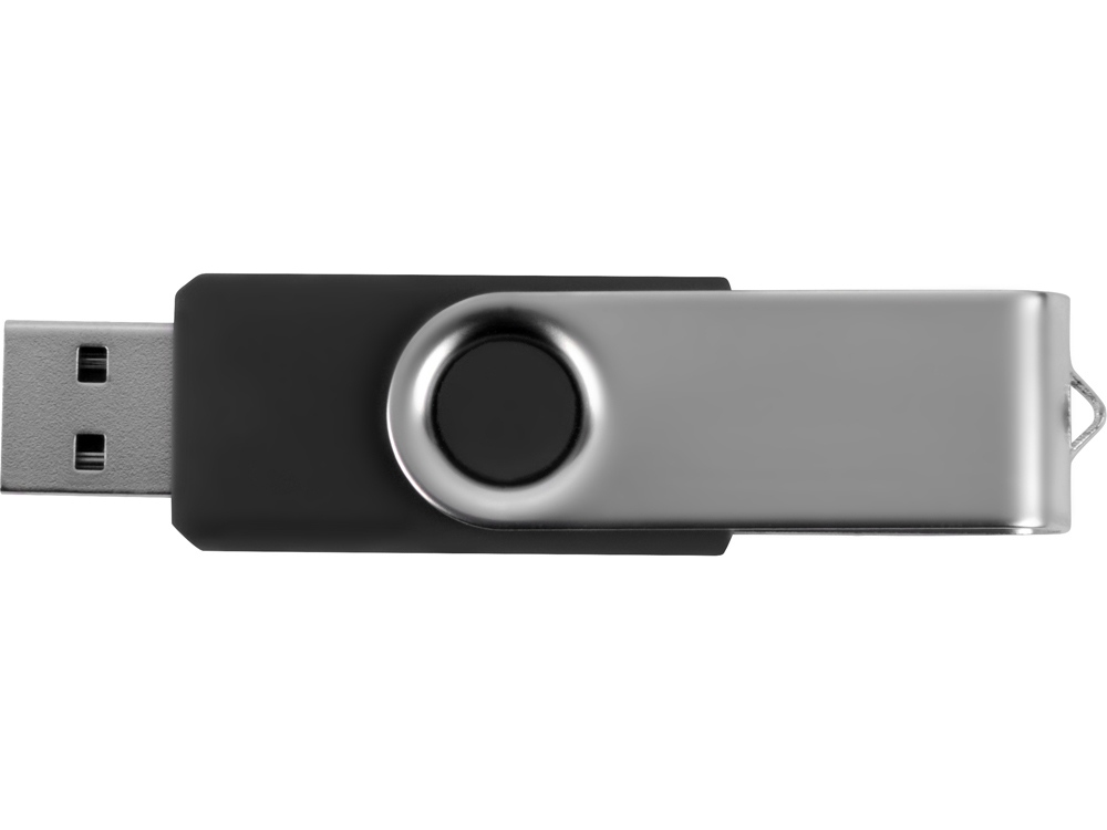 Флеш-карта USB 2.0 32 ГБ Квебек, черный-3