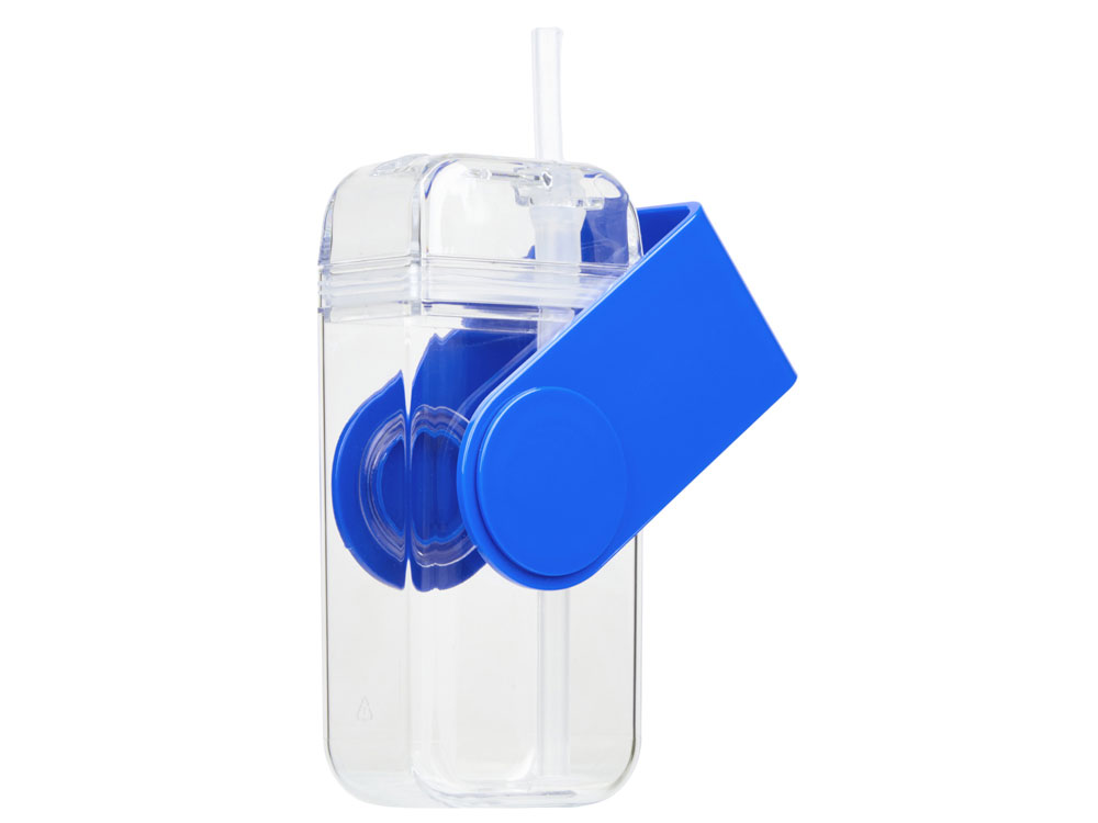 Бутылка для воды JUICY DRINK BOX, синий-2
