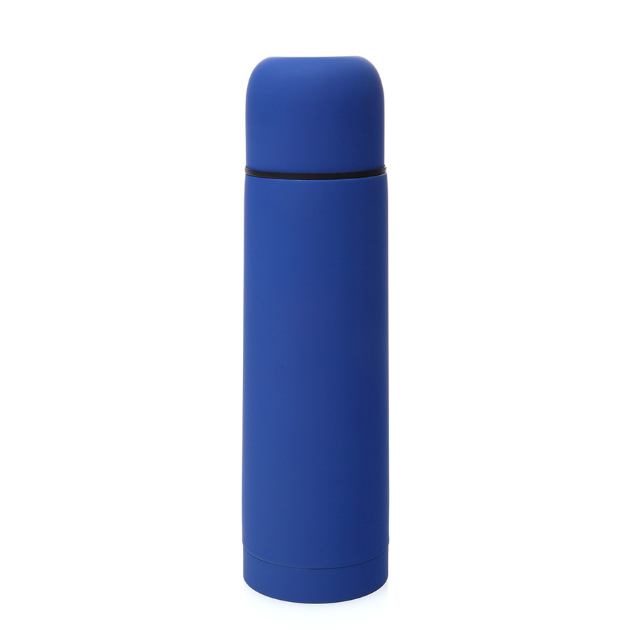 Термос вакуумный "Flask",500 мл., синий-0
