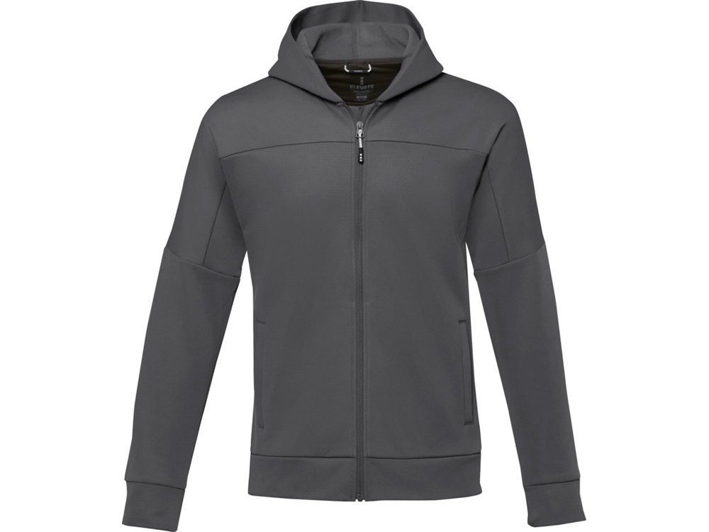 Мужская спортивная трикотажная куртка Nubia на молнии, storm grey-1
