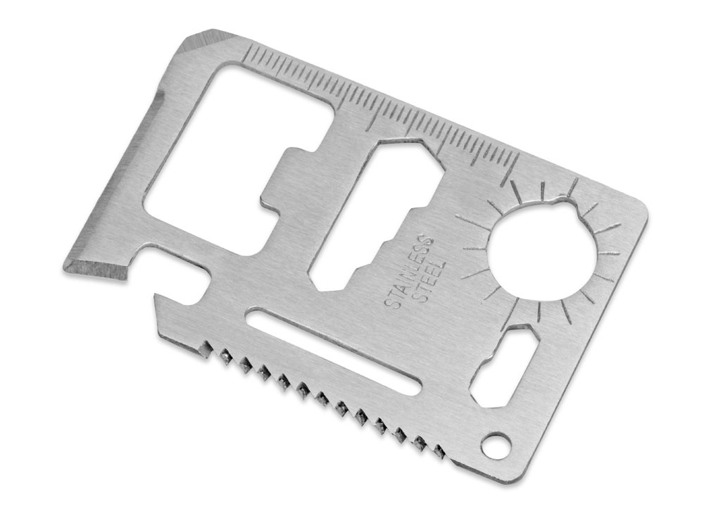 Мультиинструмент в чехле Helper mini, стальной-2