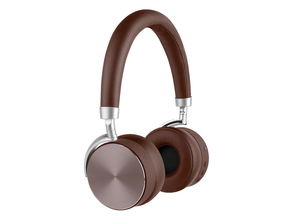 Беспроводные наушники Rombica mysound BH-13 Brown ANC, коричневый-0