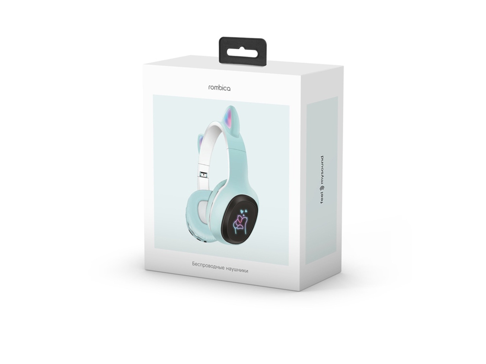 Беспроводные наушники Rombica MySound BH-19 Blue-5