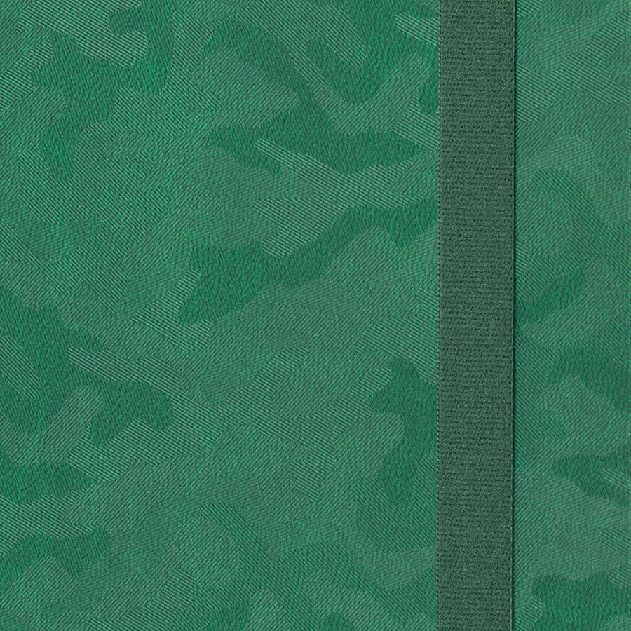 Бизнес-блокнот Tabby Justy, твердая обложка, в линейку, зеленый, темно-зелёный-5