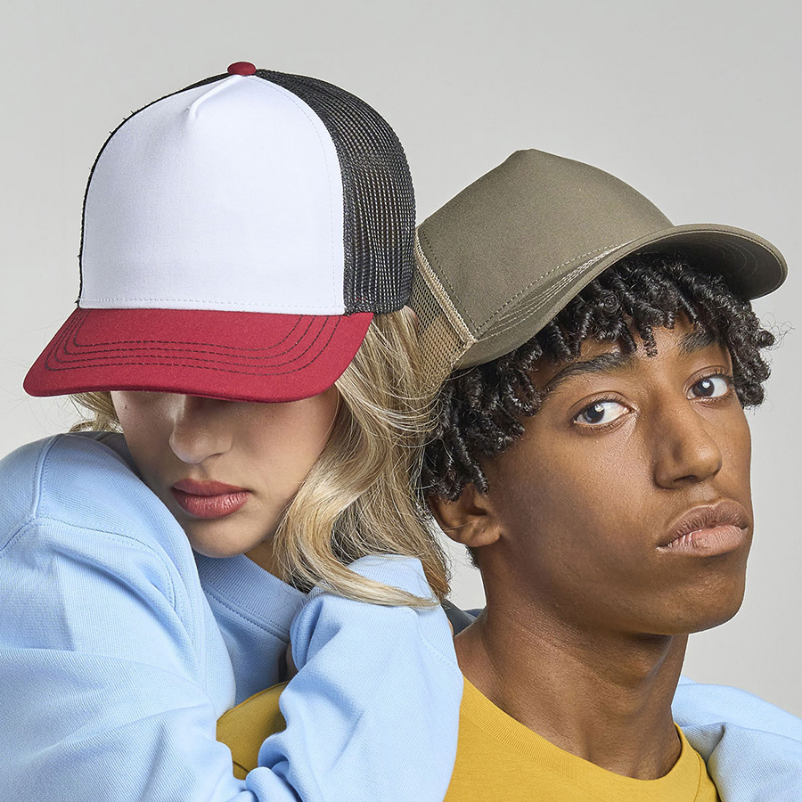 Бейсболка RAPPER CANVAS-S, 5 клиньев, пластиковая застёжка, оливковый, хаки-5