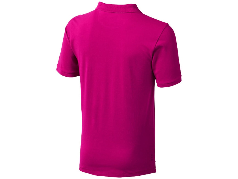 Calgary мужская футболка-поло с коротким рукавом, фуксия-1