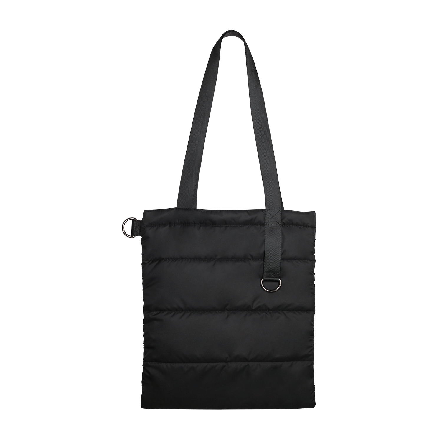 Шоппер Superbag Bubble New, со скрытой магнитной кнопкой (черный)-1