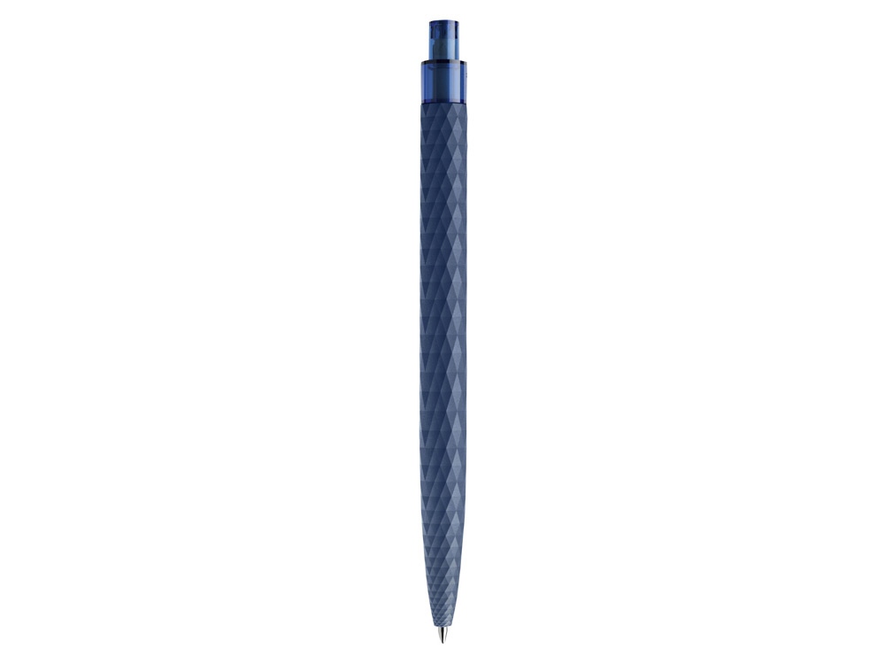 Ручка шариковая QS 01 PRT софт-тач, синий-2