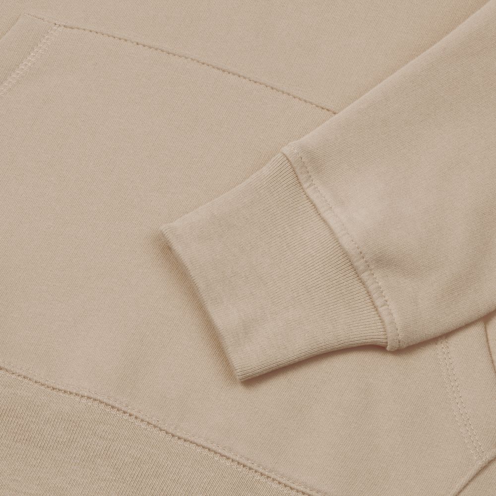 Толстовка с капюшоном унисекс Hoodie, бежевая-4