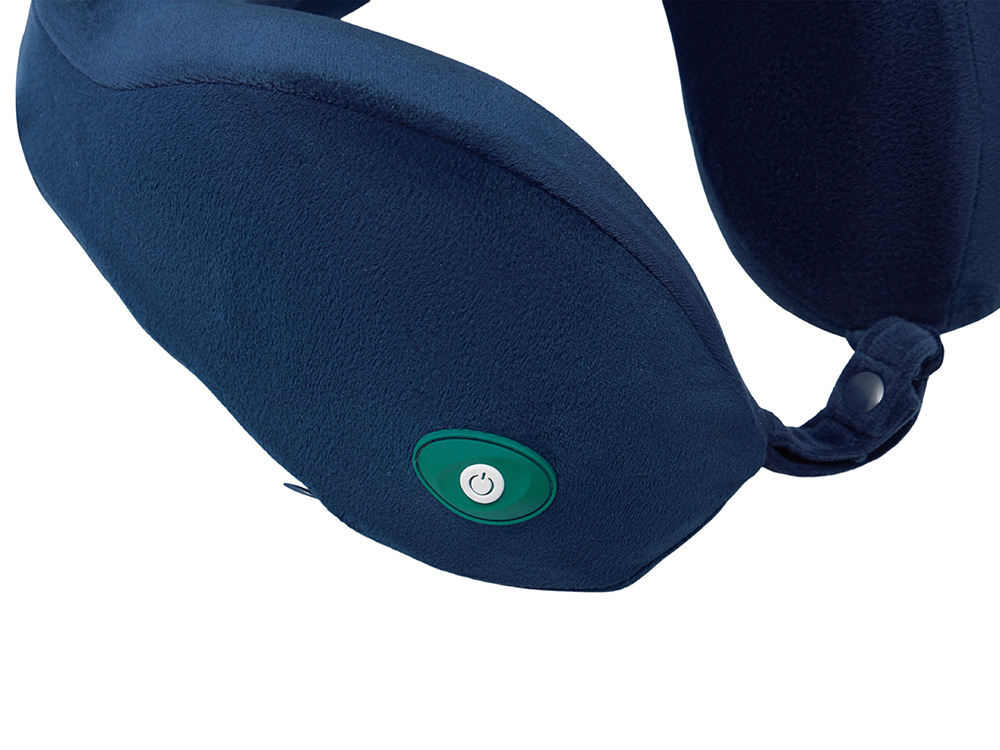 Подушка для путешествий массажная Travel Blue Massage Tranquility Pillow (217), цвет темно-синий-3