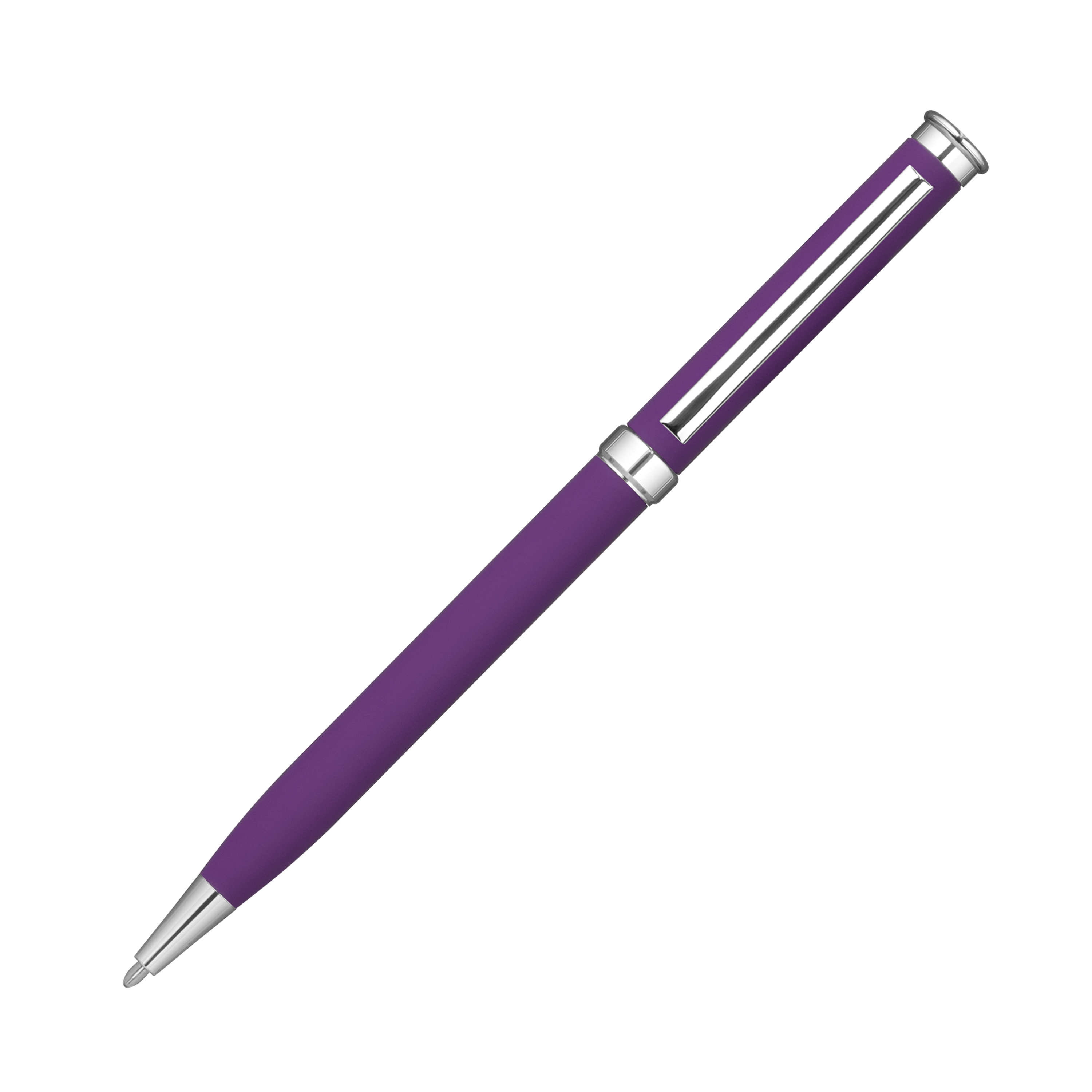 Шариковая ручка Бенуа (Benua), фиолетовая-1
