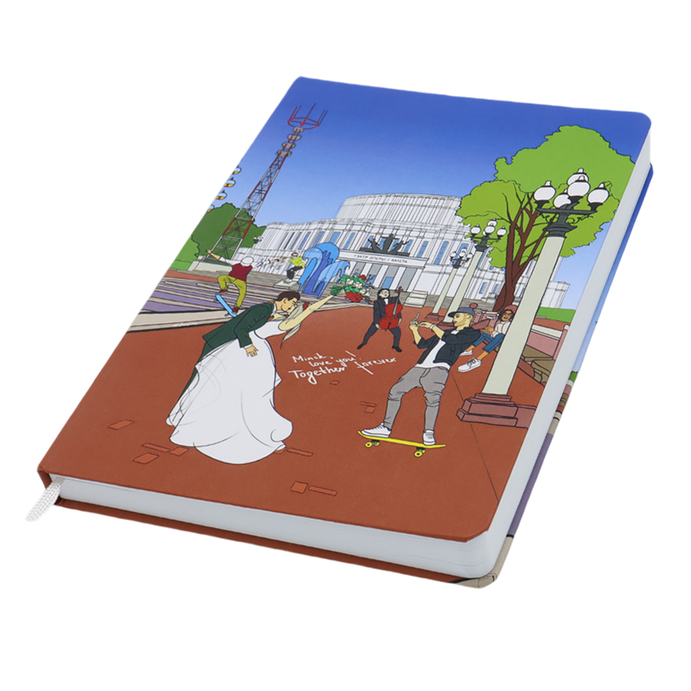 Записная книжка A5 Dziuna Театр в клетку 15 x 21 см, Театр-0