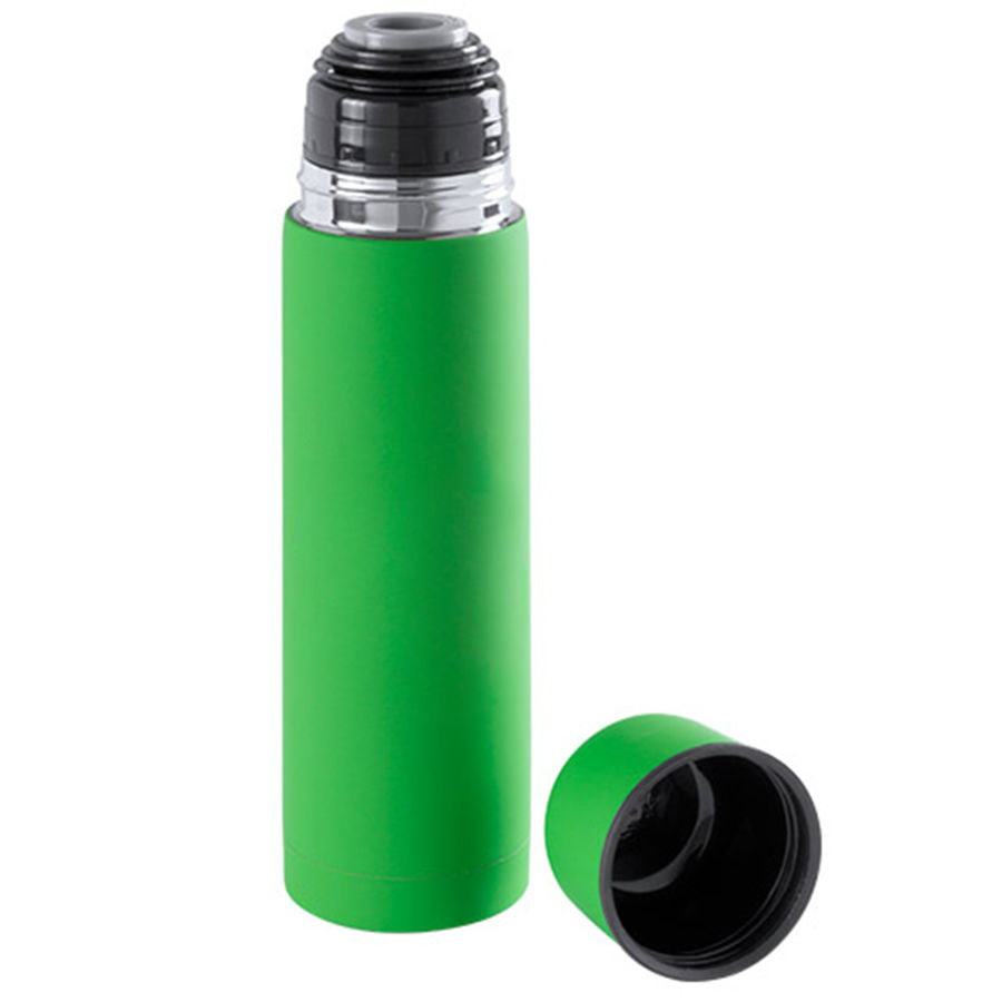 Термос вакуумный "Flask", 500 мл., зеленый-0