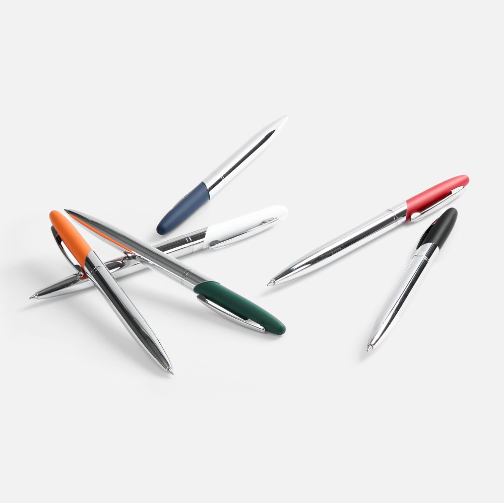 Ручка шариковая Dagger Soft Touch, оранжевая-2